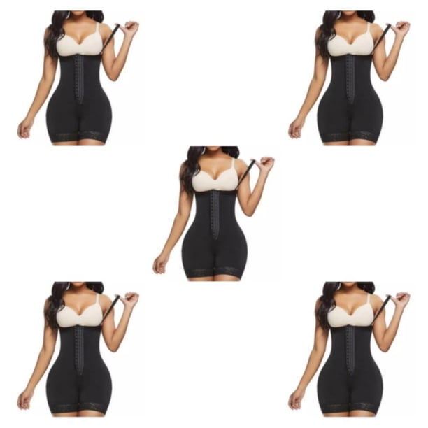 Qarigey Lady Body Butt Hip Belly Lifter Garment Fajas de cintura alta Bragas moldeadoras para Body Shapers Black L Type2 NO2