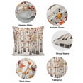 thumbnail image 5 of Fall Throw Pillow Covers&nbsp;16x16 Inch Set of 2 Watercolor Maple Leaves Decorative Pillow Covers Tree Forest Cushion Cover Pillowcase for Sofa Couch Bed Home Decor, 5 of 9