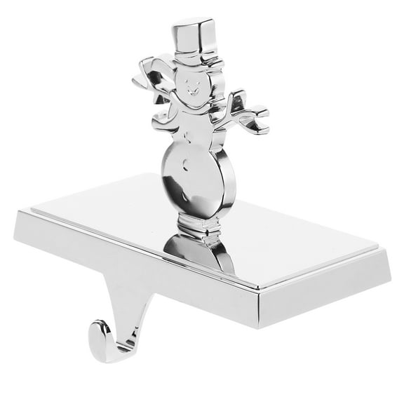 PAMINGONO 1 Piece Mantel Hanger For Garland Metal Stocking Hooks Festive Design Space-saving Home Decorations