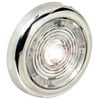 Attwood 1.5" Round LED Stainless Steel Courtesy Light, Red