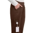 thumbnail image 3 of Cherokee Workwear Revolution Women's Scrubs Pant Mid Rise Straight Leg Pull-On WW110, 3 of 9