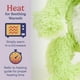 thumbnail image 4 of Un animal de peluche calienta ranas pesadas y aptas para microondas, 4 of 6