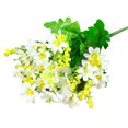 thumbnail image 6 of Mdesiwst 1 Bouquet 28 Heads Fake Chrysanthemum Bouquet Artificial Flower Home Decoration, 6 of 7
