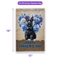 thumbnail image 5 of Scottish Terrier Proud Dad Happy Father's Day Garden Flag 12x18in Double Sided Scottie Dog Lover Gifts Outdoor Decor - 02008, 5 of 5