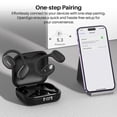 thumbnail image 4 of TOZO AI Noise Cancel Headphones, Open Ear Earbuds, Bone Conduction Headphones, 80H, 100+ Languages AI Translation, AI Clear Calls, OrigX Acoustics Stereo Bass, Lightweight Comfortable Wear, 4 of 10