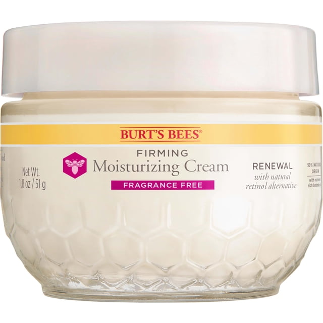 Crema facial Burt's Bees Renewal sin fragancia 50 ml con bakuchiol