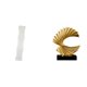 thumbnail image 1 of Pantalla de lámpara de pie,Lámpara minimalista para estudio,Cubierta de luz Iluminación creativa para dormitorio,Escultura de ola del océano,Escultura de ola oceánica,regalo moderno para, 1 of 8