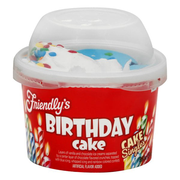 Friendly's Birthday Ice Cream Cake