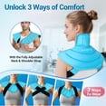 thumbnail image 3 of Comfytemp Ice Pack for Neck & Shoulder Pain Relief Hot Cold Therapy Wrap, 3 of 8