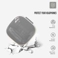 thumbnail image 3 of Coffea Protective Silicone Case for Beats Powerbeats Pro 2019 (White Edge, Light Purple) White Edge, Gray, 3 of 7