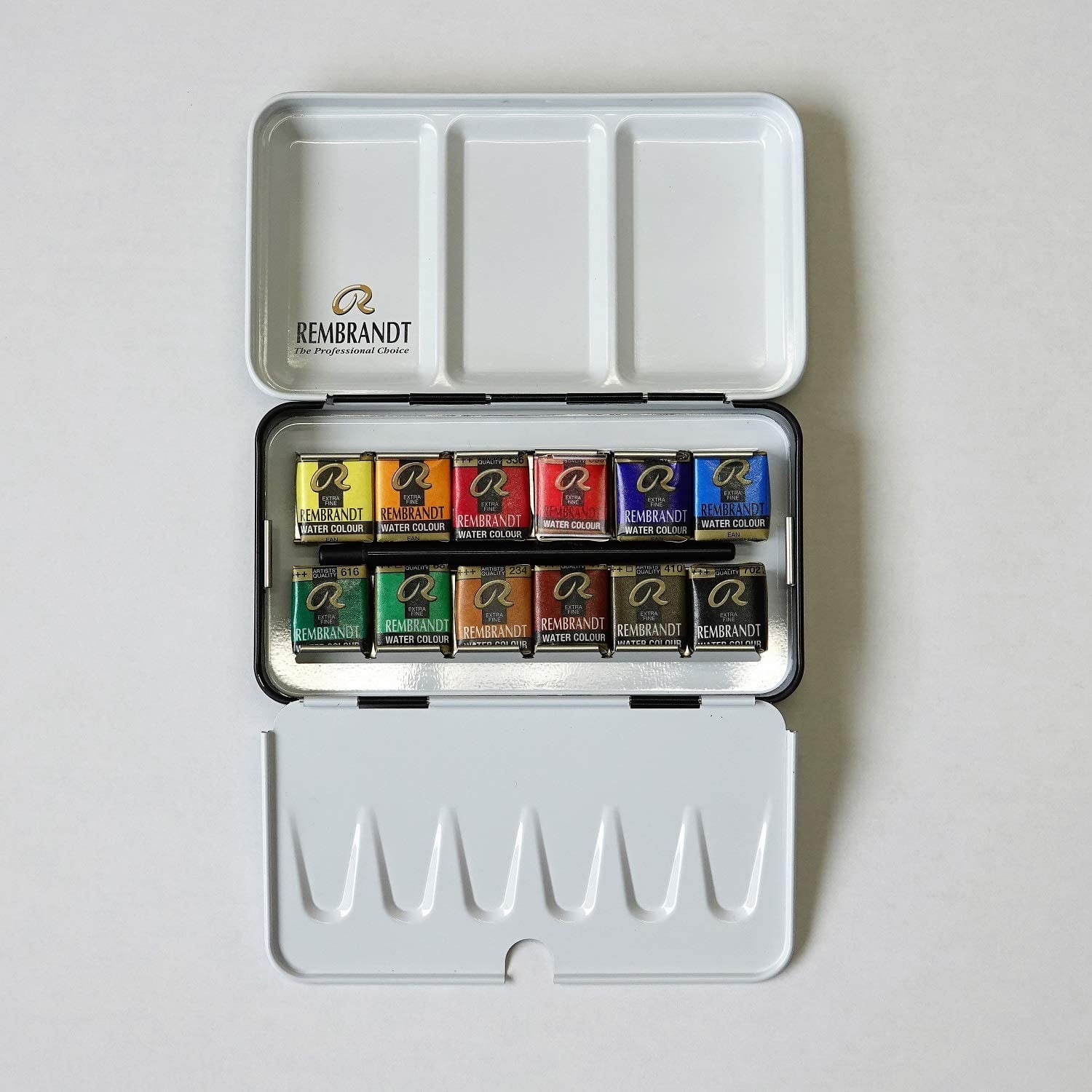 Rembrandt Artists' Watercolors - Set of 12, Mono Pigmented Colors