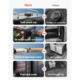 thumbnail image 5 of 8KW Diesel Air Heater, 12V/24V DC All-in-One Portable Heater with Bluetooth APP, Remote, LCD & 1.9 Gal Tank for Trucks, Vans, RVs, Camping, Garages, 5 of 11