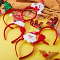 thumbnail image 4 of Joyfy 12 Pcs Christmas Headbands Assorted Design 3D Christmas Hair Accessories for Women Men Kids, Christmas Holiday Costume Headbands Party Favors Photo Booth (One Size Fits All), 4 of 12