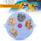 thumbnail image 5 of Juguete de alimentación para pájaros caja de alimentación para loros con rueda de comida para loros comedero para mascotas para pájaros al aire libre para cacatúas Starling LHCER Otros, 5 of 8