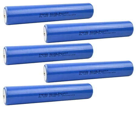 

Kastar 5-Pack Battery Replacement for Maglight ARXX075 Maglight ARXX235 Maglight N38AF001A Maglite 9032 Maglite MA5 Maglite MAG CHARGER Maglite ML500 Maglite ML5000 Maglite RX1019 Flashlight
