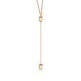 thumbnail image 2 of Angara Collier Péridot Naturel - Collier Style Lariat Péridot Rond 1.1 ct en Or Rose 14K pour Femmes, 2 of 8