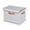 Grey, variant on Fabric Grey Storage Cube 3-Pack 10 Gallon Stackable Organizer with Lid