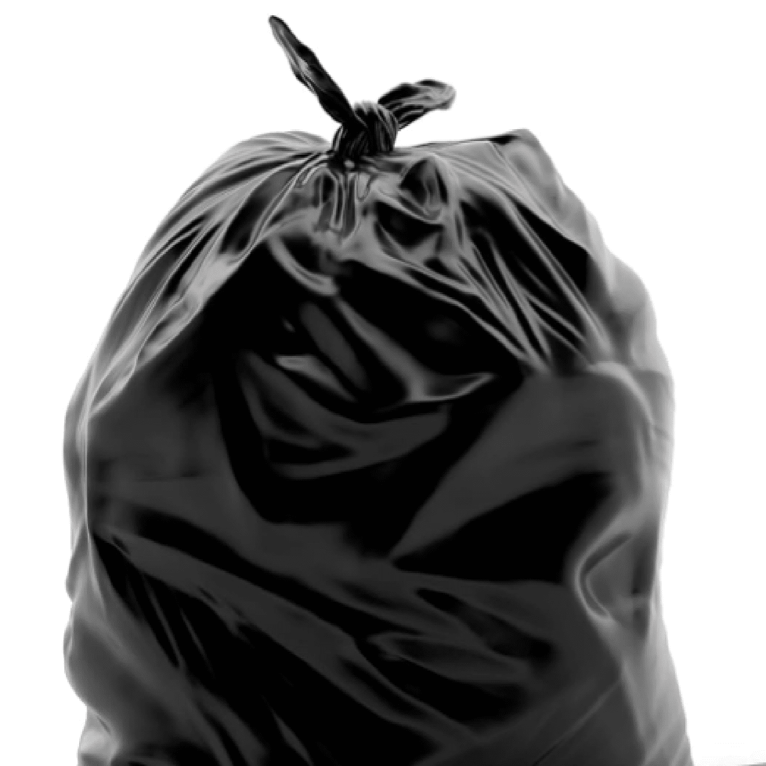 Black Trash Bags - Heavy Duty Garbage Bags, Extra Thick Unscented Large Trash Can Liners for Home, Outdoor, and Commercial Use - 39 Gallon, 100 Count