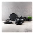 thumbnail image 2 of Batería de Cocina con Antiadherente Ekco Advance 7 piezas de Aluminio - Negro, 2 of 13