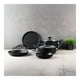 thumbnail image 2 of Batería de Cocina con Antiadherente Ekco Advance 7 piezas de Aluminio - Negro, 2 of 13