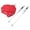 Red, variant on Motorcycle Stunt Clutch Cable with Aluminum Economizer Easy Pull for ATVs Motorbikes