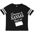 thumbnail image 3 of Inktastic Someone in Kansas Loves Me Boys or Girls Toddler T-Shirt, 3 of 5