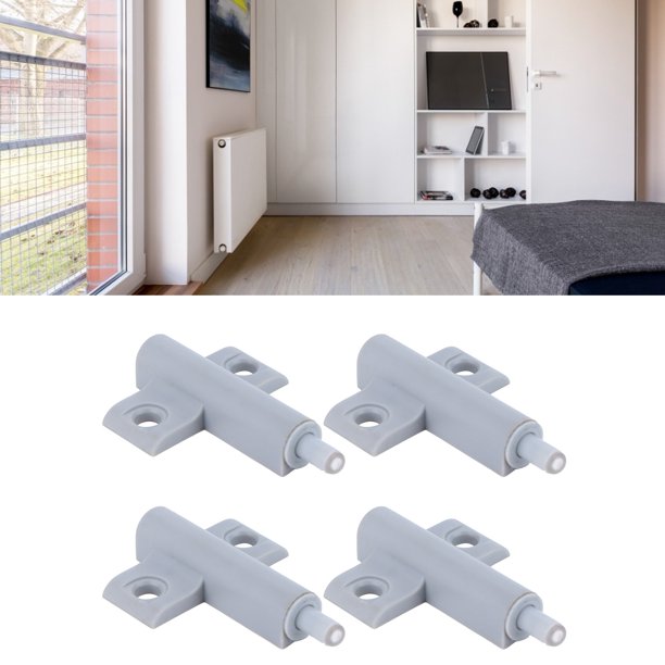Plástico 10PCS Amortiguador De Plástico Amortiguador De Cierre Suave Amortiguadores Para Puerta De Gabinete Cierre Silencioso