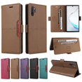 thumbnail image 1 of Case for FOXDOCK Samsung Galaxy Note 10 Plus RFID Blocking Wallet Flip Cover Shockproof, 1 of 5