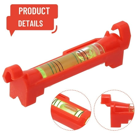 

2Pcs Hanging Levels Pen Horizontal Bubble Measuring Level Gadget Spirit Level