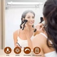 thumbnail image 3 of Leyfeng LED Mirror Lights Wireless Portable Rechargeable Vanity Light 3 Brightness Touch Control Makeup Light for Bathroom Dressing Room, 3 of 8