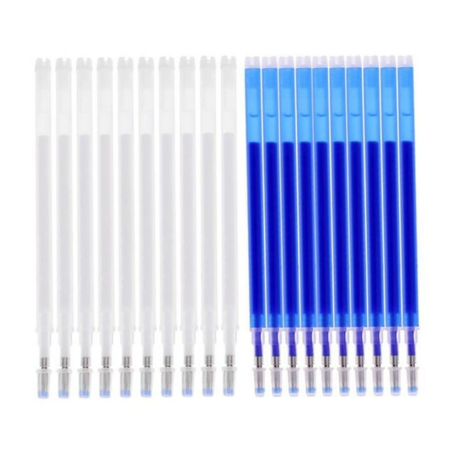 Plumas de Repuesto Borrables Por Calor 20pcs Plumas Que Desaparecen para de Tela de Patchwork
