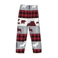 thumbnail image 5 of Balery Men'S Buffalo Plaid Forest Pants,Sleepwear Pants,Pajama Pants,Pj Bottoms Drawstring And Pockets-X-Large, 5 of 9