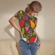 thumbnail image 3 of Fotbe Cartoon Vegetables Body de Mujer con Cuello Redondo y Mangas Cortas, Sin Mangas Ajustado, Suave, Cómodo y Básico-XX-Large, 3 of 7