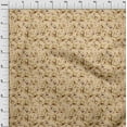 thumbnail image 4 of oneOone Cotton Poplin Twill Dark Beige Fabric Floral Diy Clothing Quilting Fabric Print Fabric By Yard 56 Inch Wide, 4 of 4