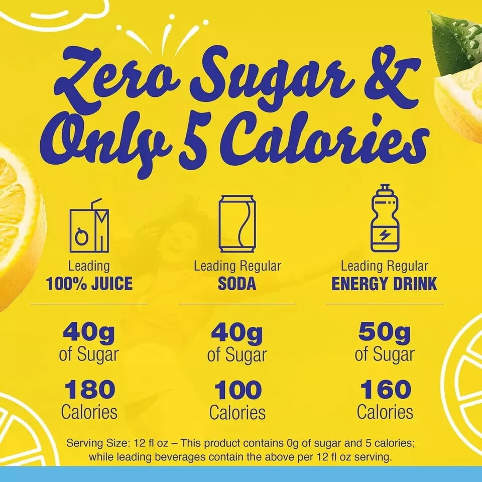 Crystal Light Lemonade Mix, 16 pk. FREE SHIPPING