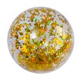thumbnail image 1 of 24"/16" Large Inflatable Glitter Pool Beach Ball for Summer Beach Pool Party, 1 of 6