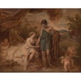thumbnail image 3 of Thomas Stothard 24x20 Black Modern Framed Museum Art Print Titled - An Unfinished Study of Venus and Adonis (1800 - 1820), 3 of 5