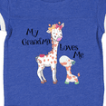 thumbnail image 4 of Inktastic My Grandma Loves Me Giraffe Boys or Girls Baby Bodysuit, 4 of 5