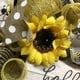 thumbnail image 2 of Corona De Abeja Girasol Arte De La Pared Decoración Abeja Día Corona Para El Hogar Granja Puerta Delantera Porche Decoración Yuarrent HA035064-00, 2 of 6