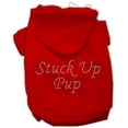 thumbnail image 4 of Pet, Dog  Cat Hoodie Rhinestone, "Stuck Up Pup", 4 of 6