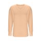 thumbnail image 4 of Camiseta de maestra/o,Suéter de cuello en V de talla grande, top liso de manga larga con abertura en el dobladillo, ropa informal de poliéster para el hogar, sopatenor, 4 of 7