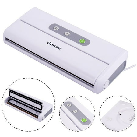 Costway Electric Food Packing Vacuum Sealer Machine Home Foodsaver Storage Meal Sealing