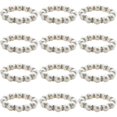 thumbnail image 2 of Delicate Decorative Napkin Buckles For Weddings In Elegant White 12Pcs, 2 of 4