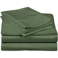 thumbnail image 2 of 4 Piece Luxurious Sheet Set ultra Soft 100% Egyptian Cotton, 800 Thread Count 12 Inch Deep Pocket - (Queen - Size) Solid Moss Colour, 2 of 4