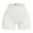 a_White, variant on Xysaqa Women's Ribbed Scrunch Butt Lifting Shorts Women Gym Workout Booty Shorts for Yoga Dance Fitness Running Biker Shorts