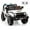 White, variant on Sakiyr Kids Ride On Truck Car,12V Electric 4 Wheeler Vehicles with Remote Control, Spring Suspension,3 Speeds, LED Lights, Music, Ride On Car Toys for Boys Girls