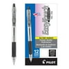 Pilot Easy Touch Retractable Ballpoint Pens, Fine Point, 0.7 mm, Black Ink, 12 Pack