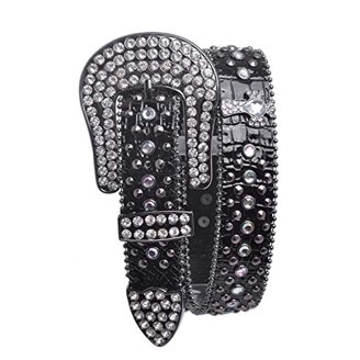 Nomad Creek Women\'s Turquoise Stone Studded Wide Leather Belt Nomad Creek Women main image 3