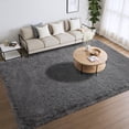 thumbnail image 2 of Alfombra Merelax, 244 x 305 cm, suave felpa, color carbón, 2 of 7