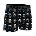 thumbnail image 3 of CRAZYBOXER Men's Underwear The Mandalorian Lightweight Freedom of movement Boxer Brief Distortion-free, 3 of 4